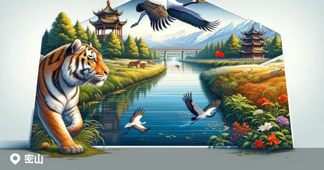 密山市邮政编码分布图
