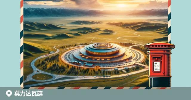莫力达瓦达斡尔族自治旗邮政编码分布图