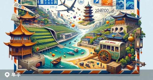 牟平区邮政编码分布图