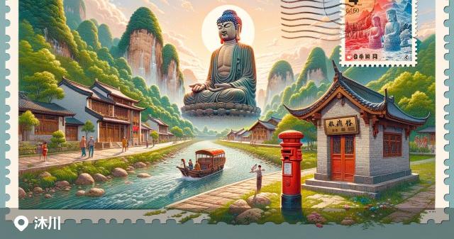 沐川县邮政编码分布图