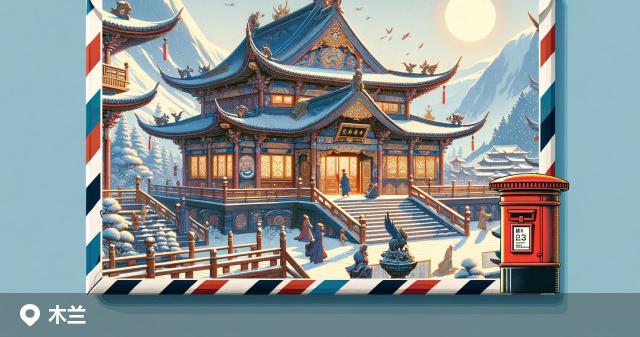 木兰县邮政编码分布图