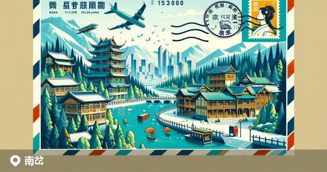 南岔区邮政编码分布图