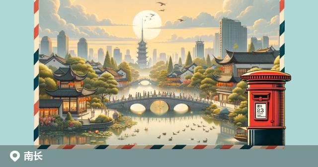 南长区邮政编码分布图