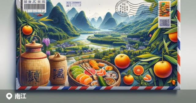 南江县邮政编码分布图