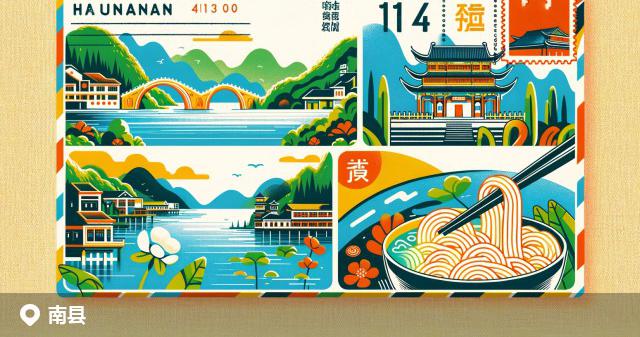 南县邮政编码分布图