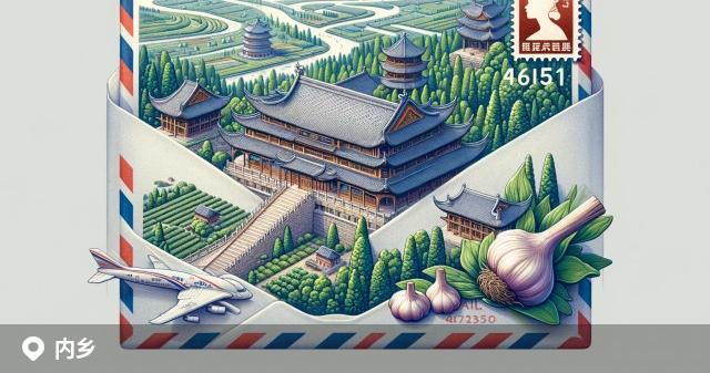 内乡县邮政编码分布图