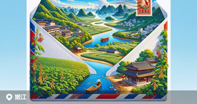 嫩江县邮政编码分布图