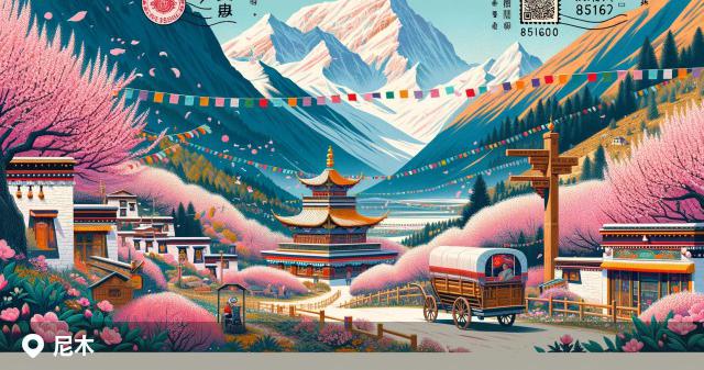 尼木县邮政编码分布图