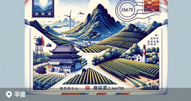 平度市邮政编码分布图