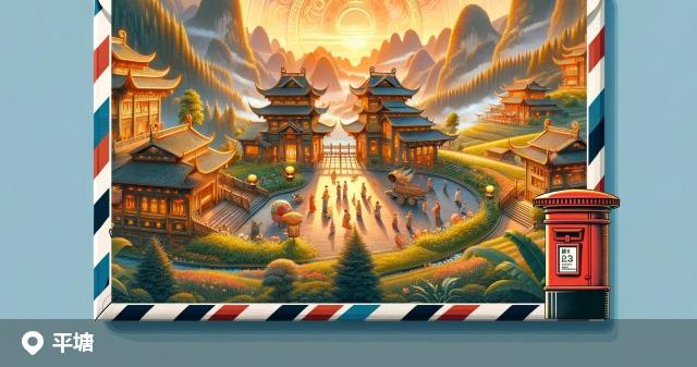 平塘县邮政编码分布图