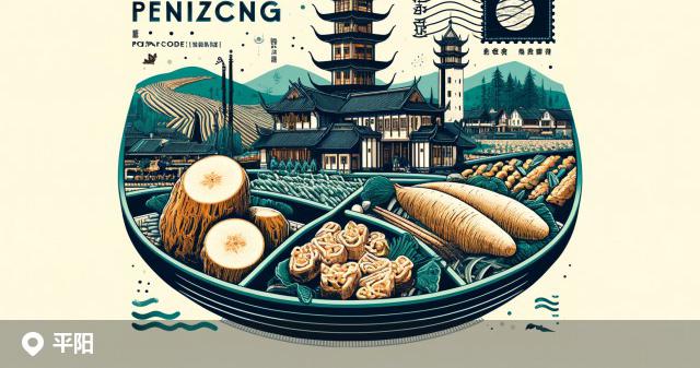 平阳县邮政编码分布图