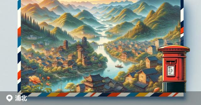 浦北县邮政编码分布图