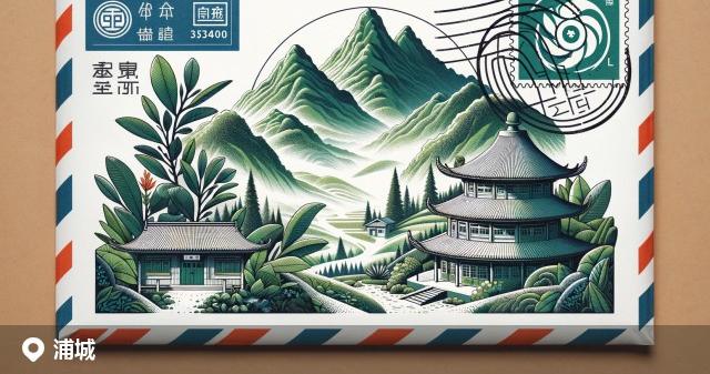 浦城县邮政编码分布图