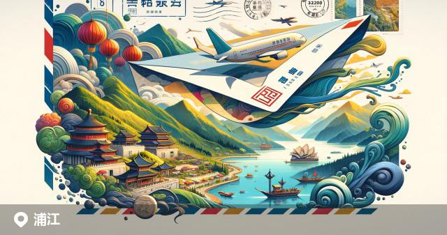 浦江县邮政编码分布图