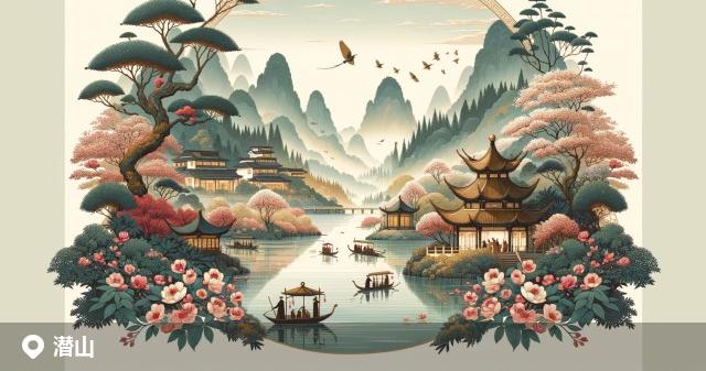 潜山县邮政编码分布图