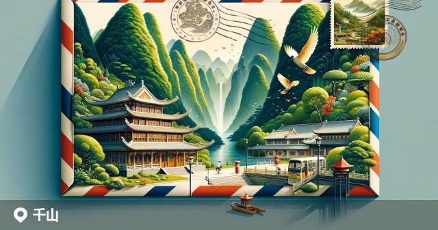 千山区邮政编码分布图