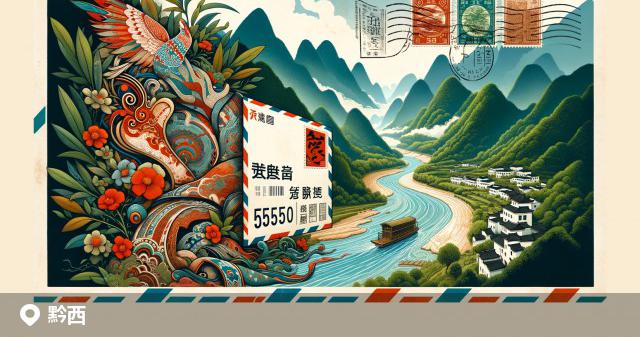 黔西县邮政编码分布图