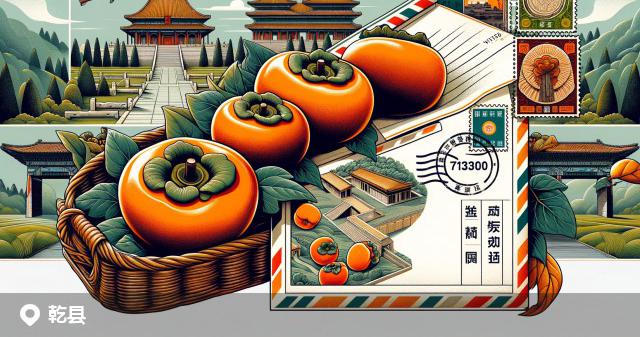 乾县邮政编码分布图