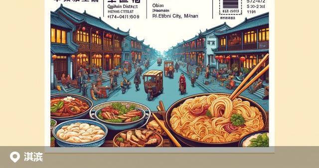 淇滨区邮政编码分布图