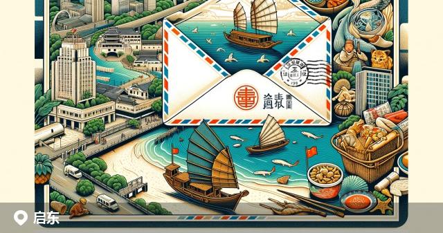 启东市邮政编码分布图