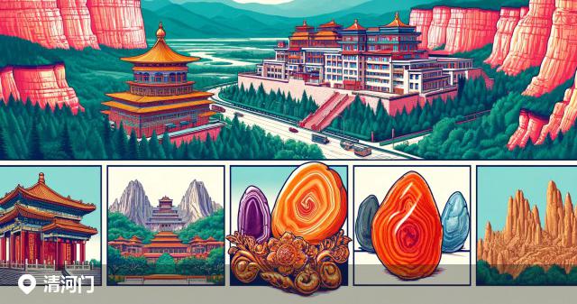 清河门区邮政编码分布图