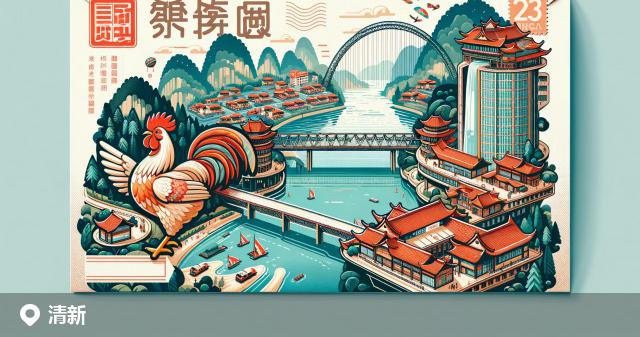 清新县邮政编码分布图