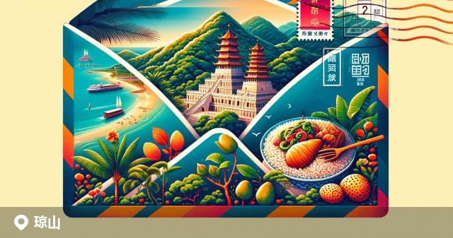 琼山区邮政编码分布图