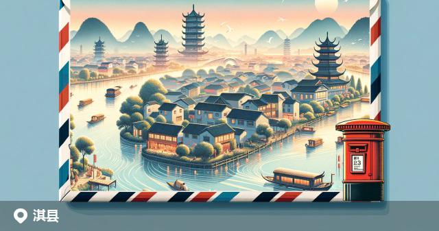 淇县邮政编码分布图