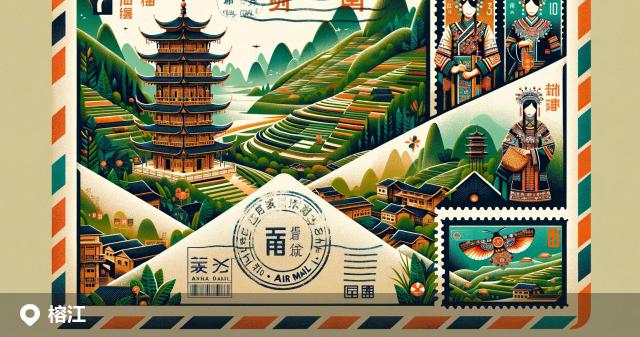 榕江县邮政编码分布图