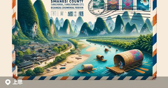 上思县邮政编码分布图