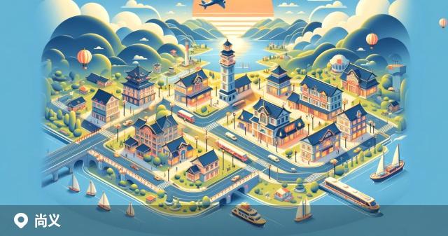 尚义县邮政编码分布图