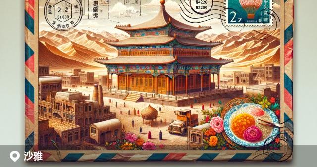 沙雅县邮政编码分布图