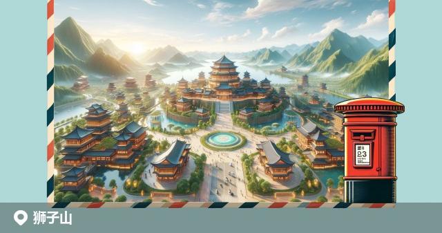 狮子山区邮政编码分布图