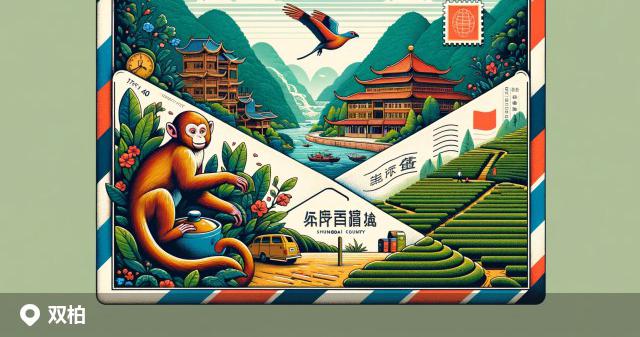 双柏县邮政编码分布图