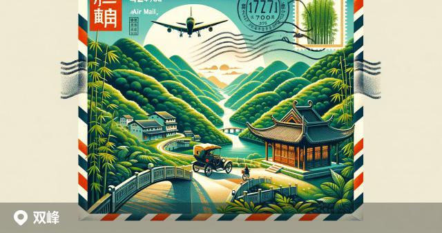 双峰县邮政编码分布图