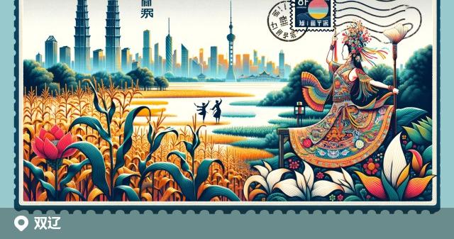双辽市邮政编码分布图