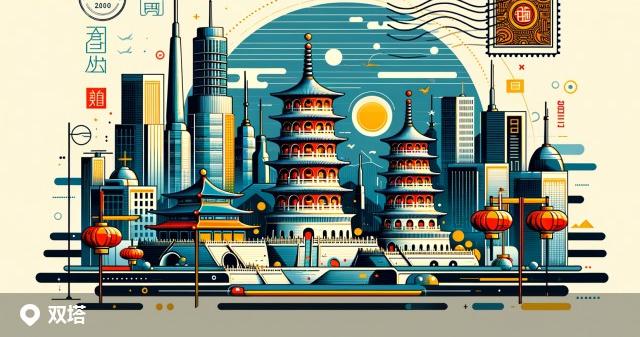 双塔区邮政编码分布图