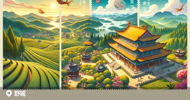 舒城县邮政编码分布图