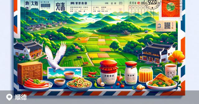 顺德区邮政编码分布图