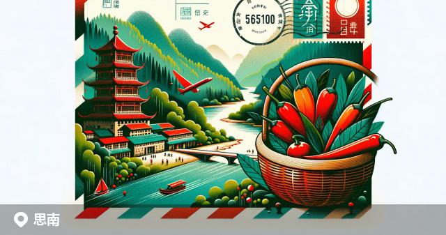 思南县邮政编码分布图