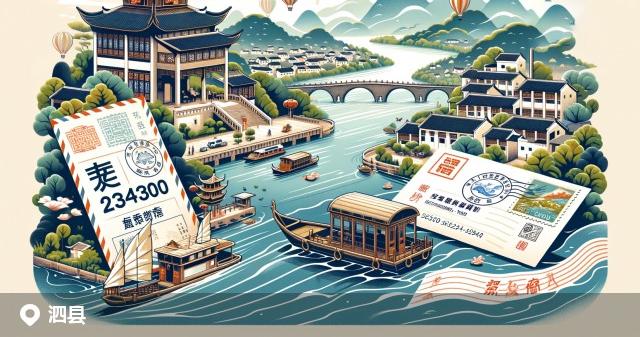泗县邮政编码分布图