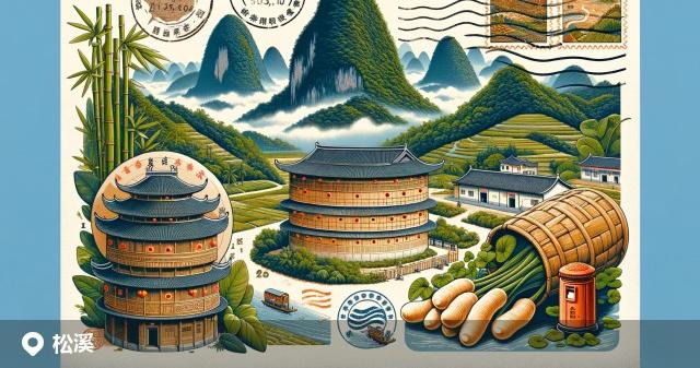 松溪县邮政编码分布图