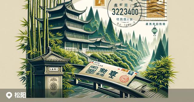 松阳县邮政编码分布图