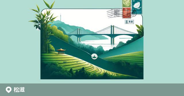 松滋市邮政编码分布图