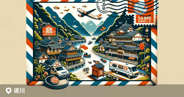 遂川县邮政编码分布图