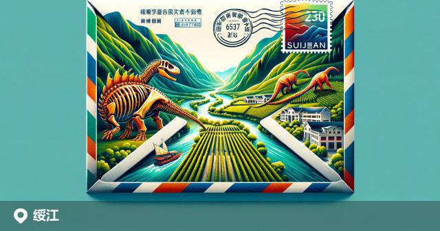 绥江县邮政编码分布图