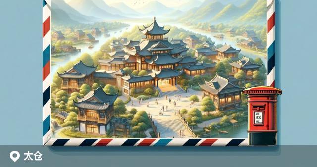 太仓市邮政编码分布图
