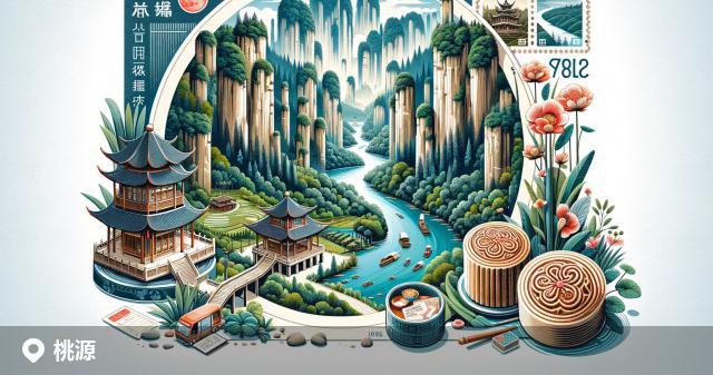 桃源县邮政编码分布图