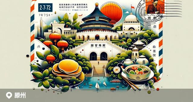 滕州市邮政编码分布图