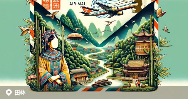 田林县邮政编码分布图
